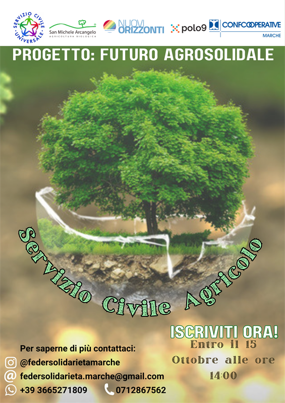 BANDO SERVIZIO CIVILE AGRICOLO 2025